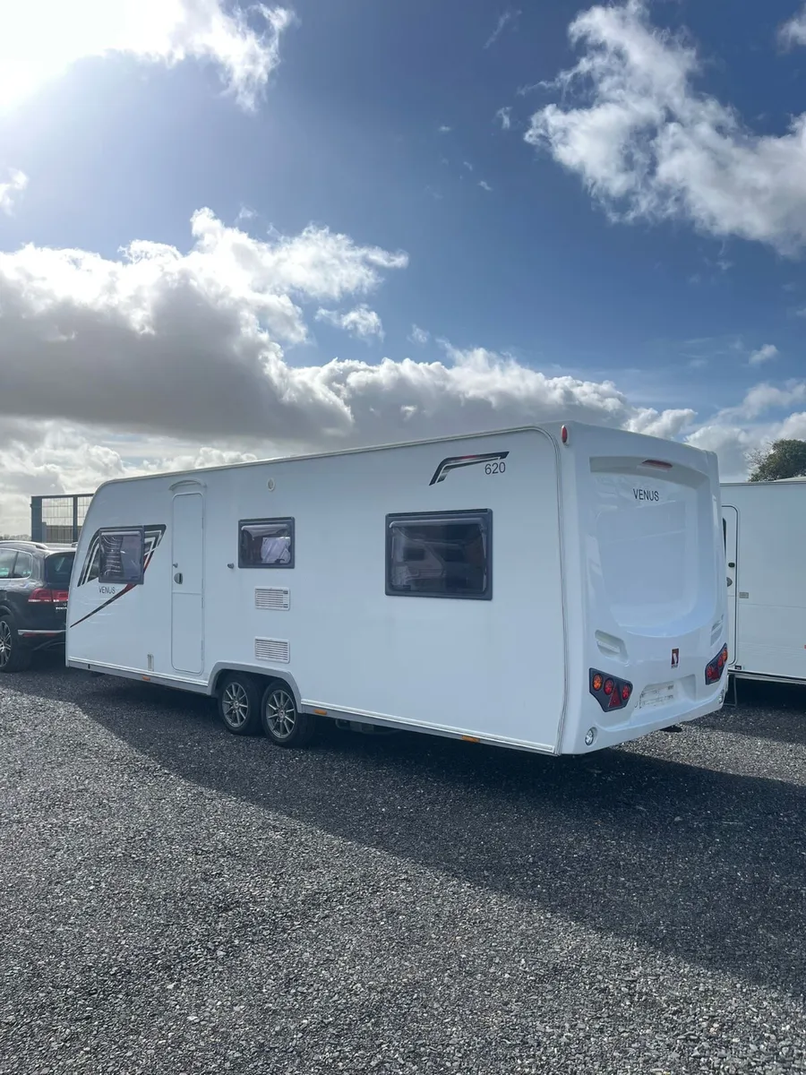 2018 Lunar 6 Berth Fixed Bed Caravan For Sale - Image 3