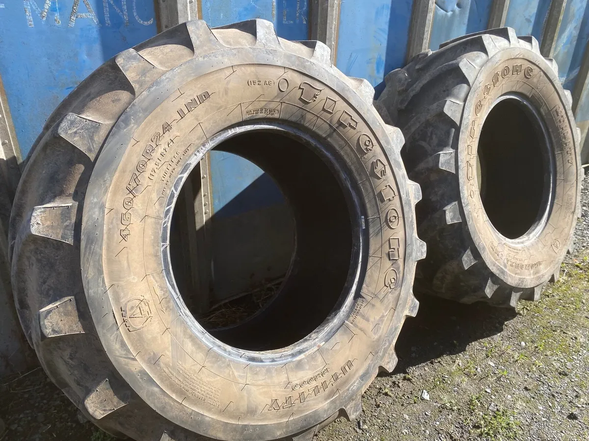 460/70R24FIRESTONE SHOVEL TELEHANDLER RADIAL TYRES - Image 4