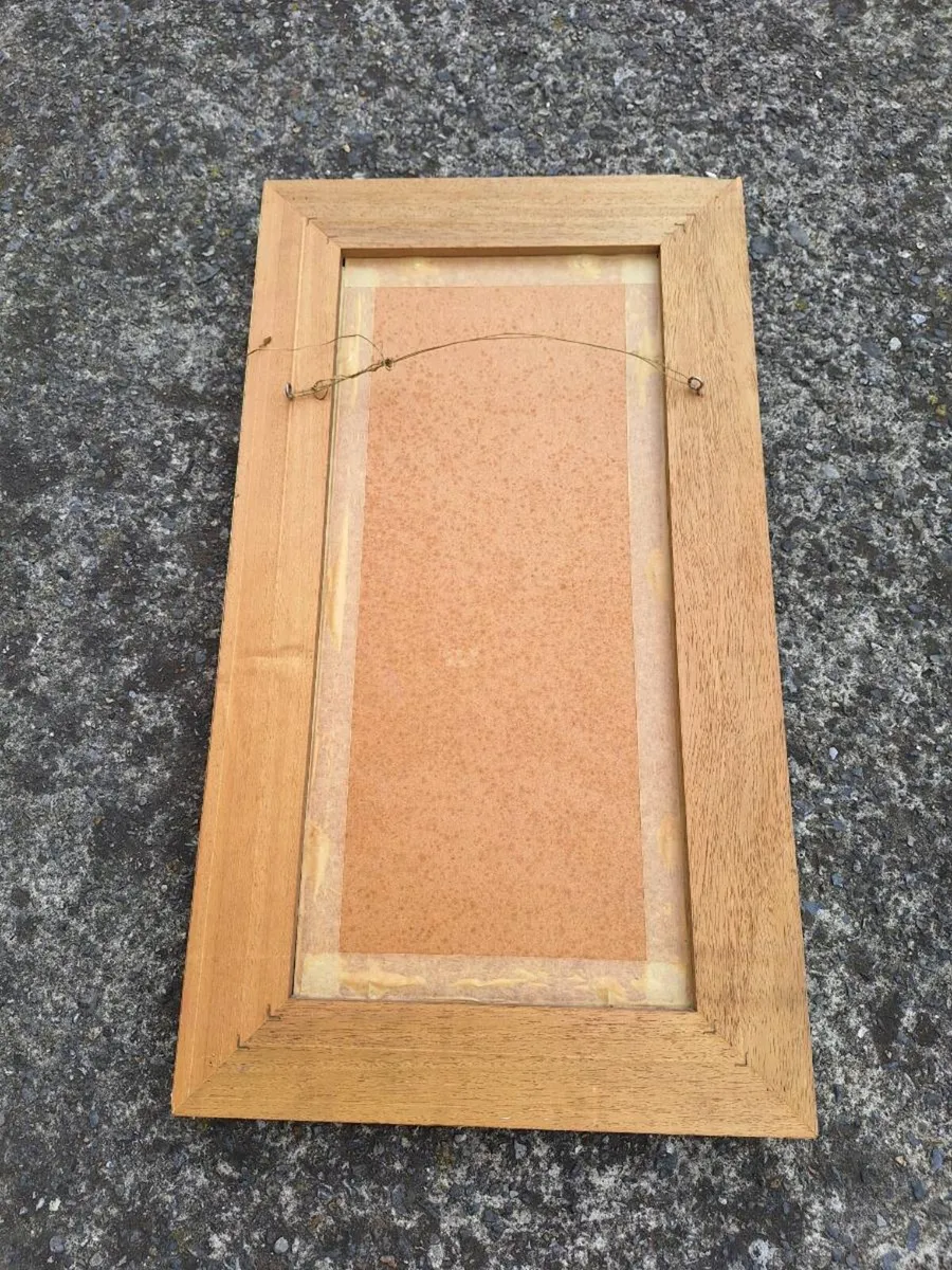 Lovely rectangular bevelled mirror - Image 2