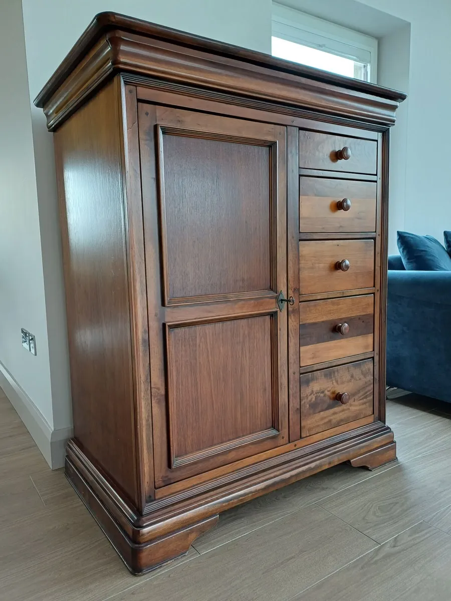 Gentleman's Wardrobe Dark Mahogany - Image 4