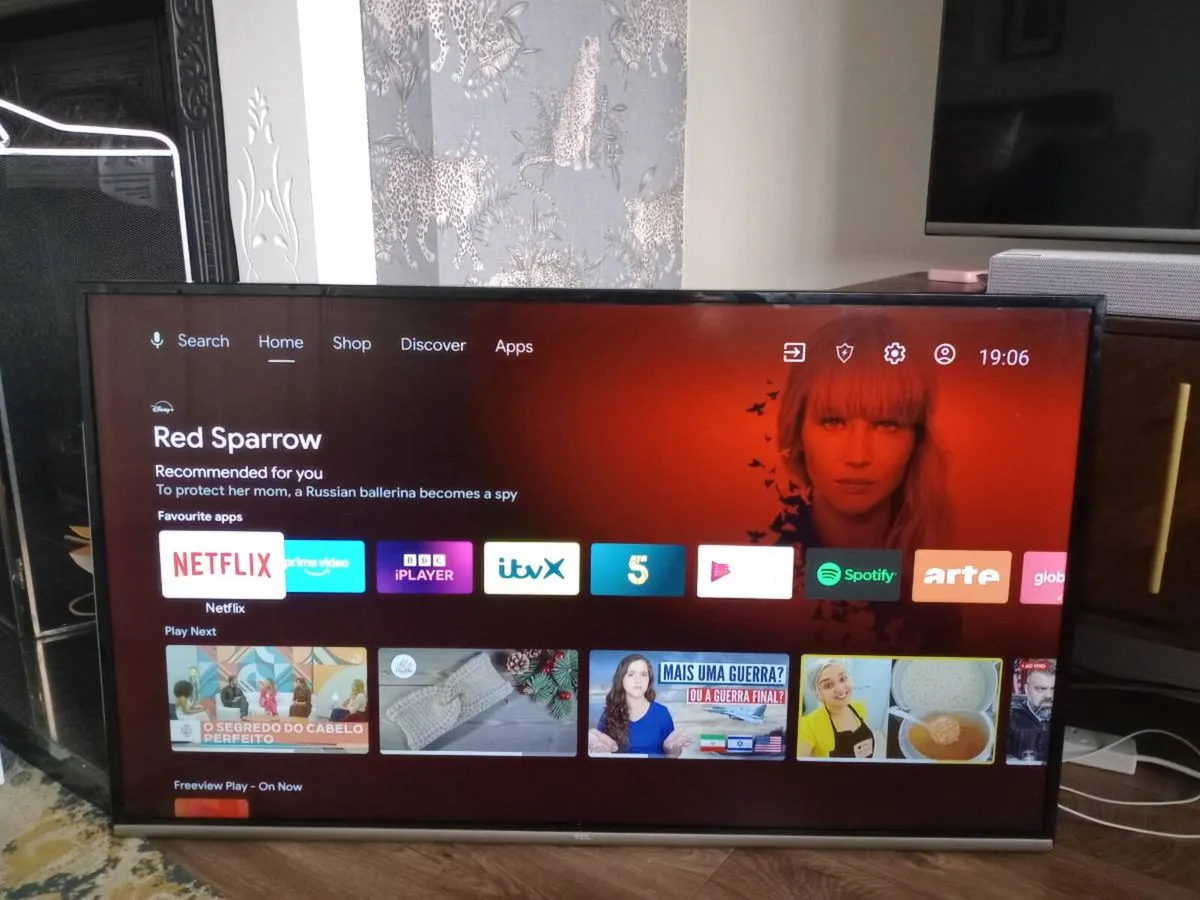 TCL 43" UHD ANDROID SMART TV 43EP658 - Image 4