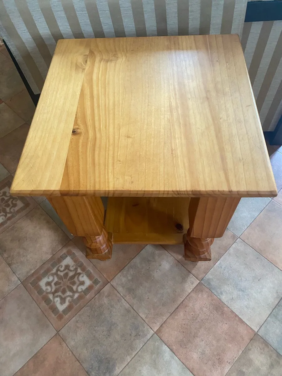 Pine Side Table - Image 3