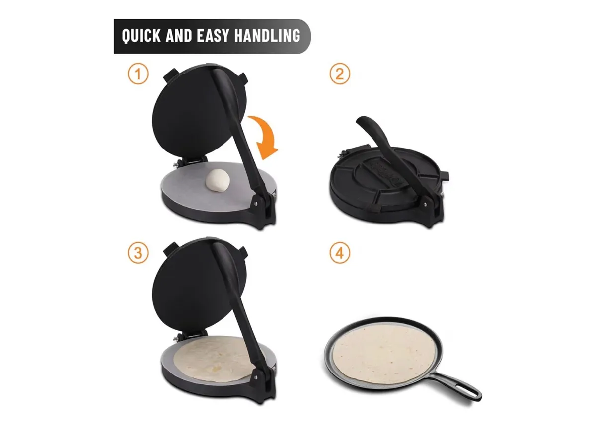 Tortilla Press 30cm - Image 3