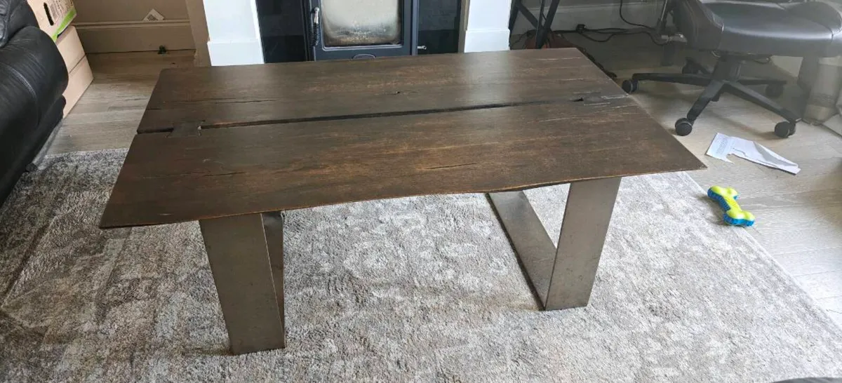 Oak Coffee Table - Image 2