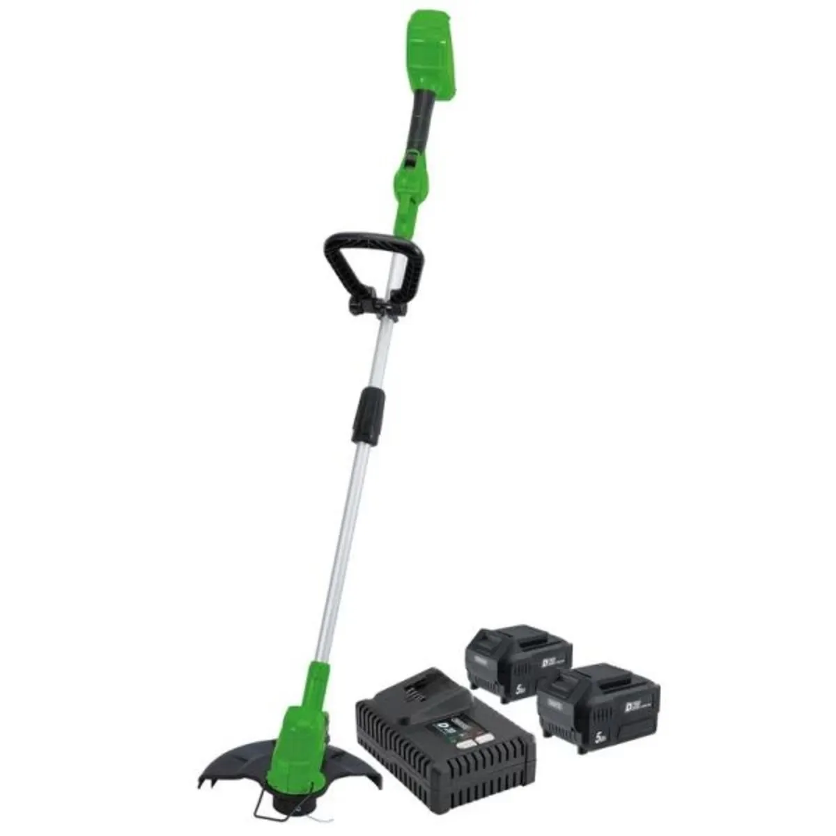Draper D20 40V Grass Trimmer Kit, 2 x 5.0Ah Batter