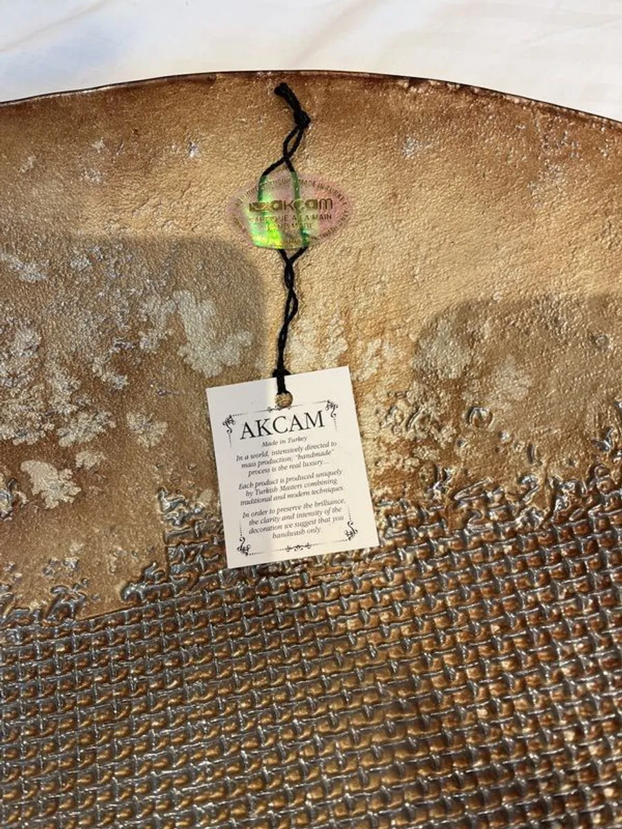 Gold decorative bowl - Image 3