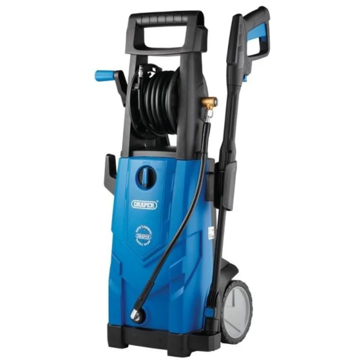Draper 230V Pressure Washer, 2200W, 165bar (98677) - Image 1