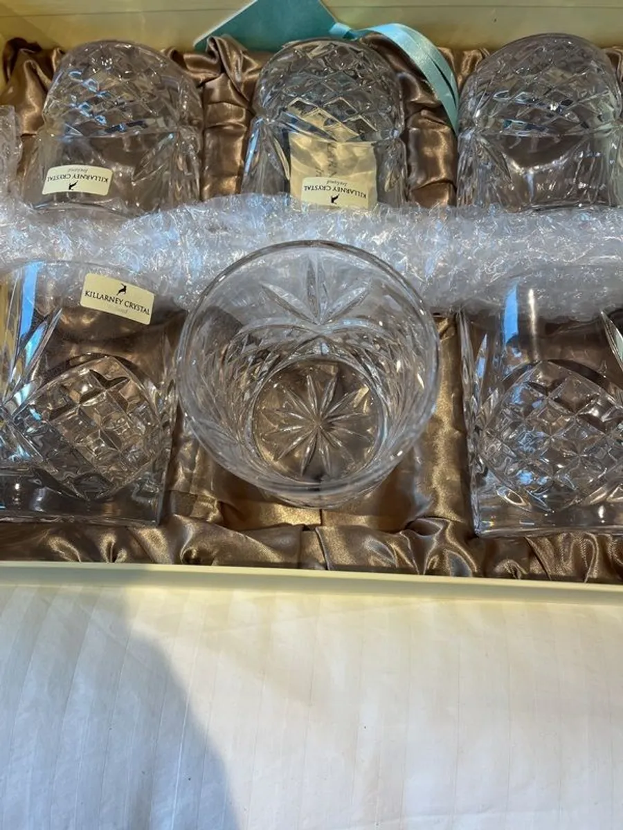 6 Whiskey Glasses - Image 3