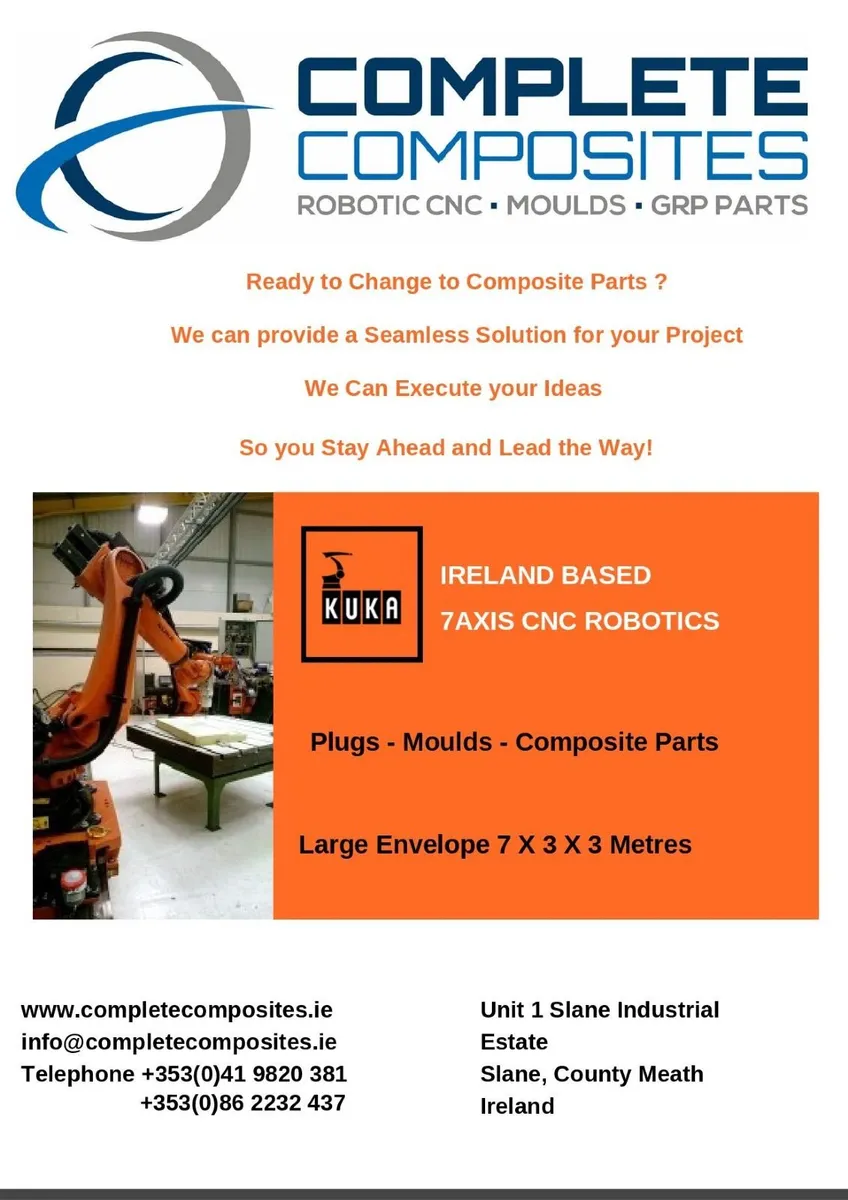 GRP, Mould, Plug, CNC - Image 1