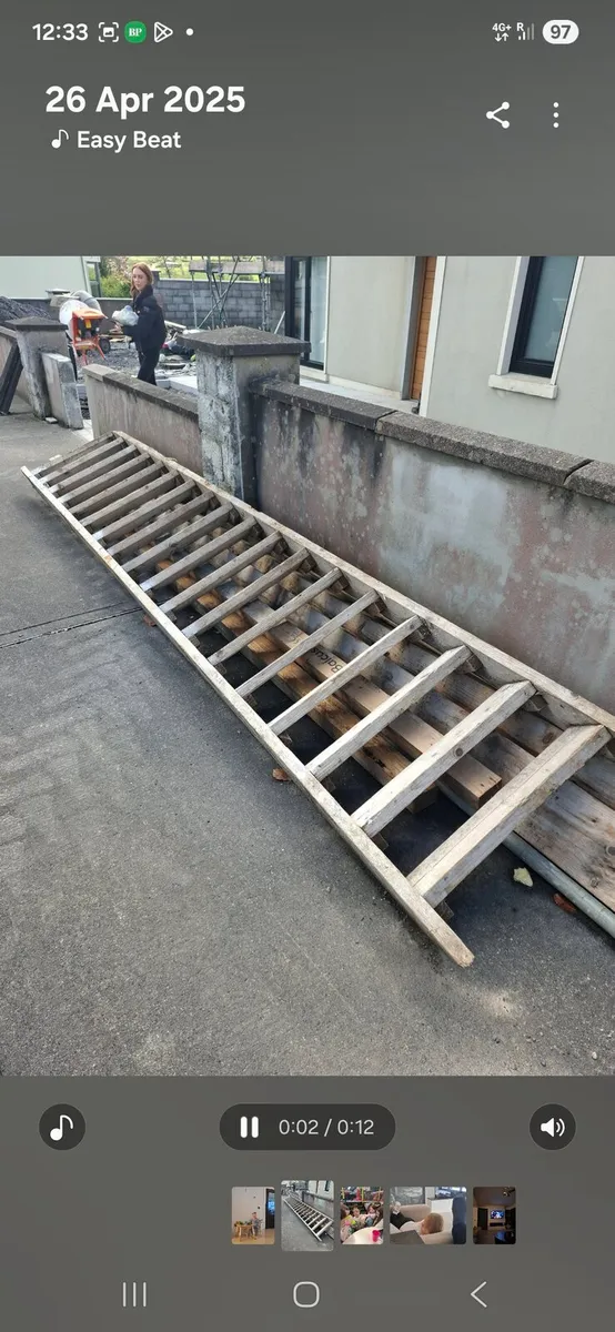 Temporary Stairs for New Build