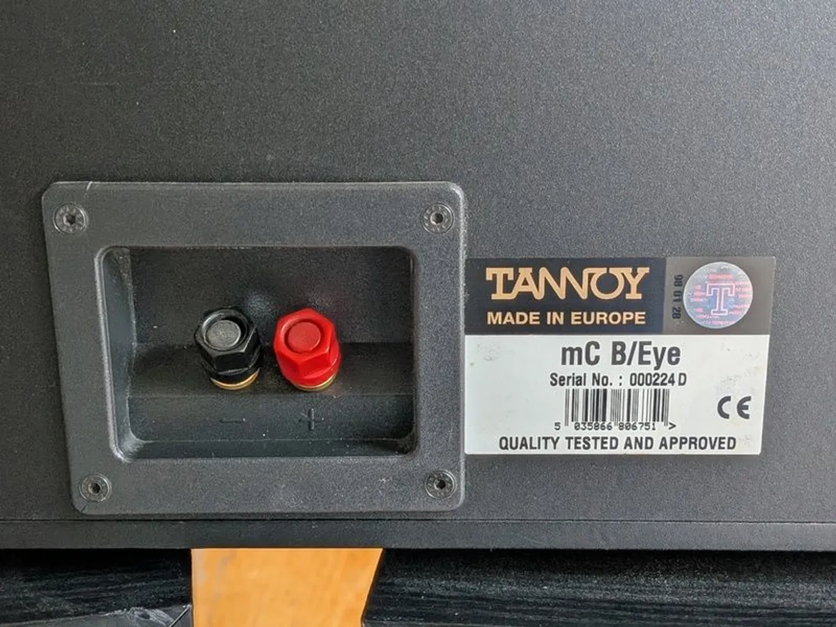 Tannoy Mercury M2 Cherry (Pair) & Tannoy mC B/Eye Centre with WALI Speaker Mounts - Image 4