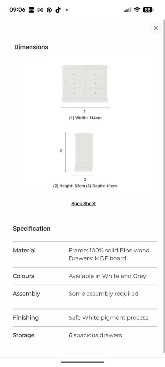 Bedroom furniture - Image 1