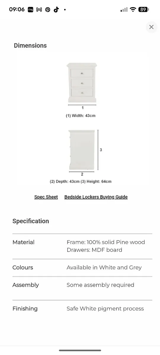 Bedroom furniture - Image 3