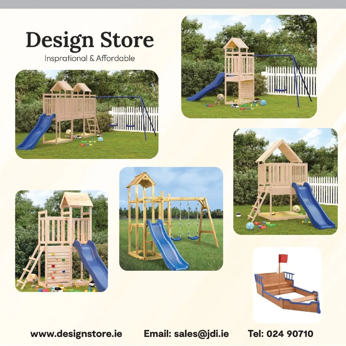 Swings, Slides & Towers