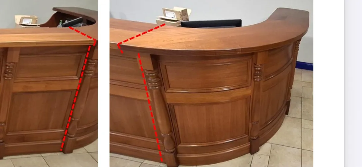 Office desk/bar - Image 2