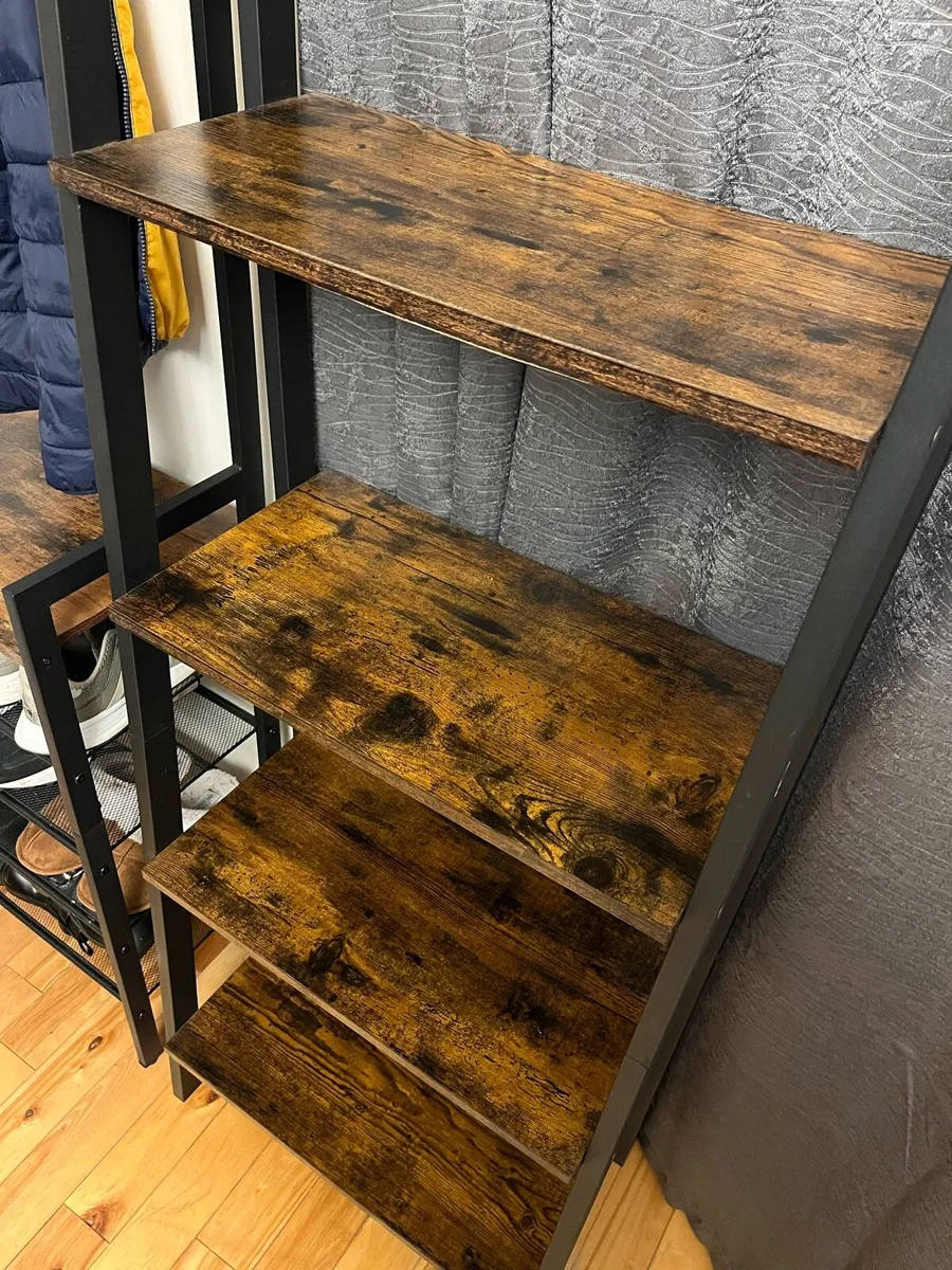 Coat rack, shoes rack and bookshelf - Image 3