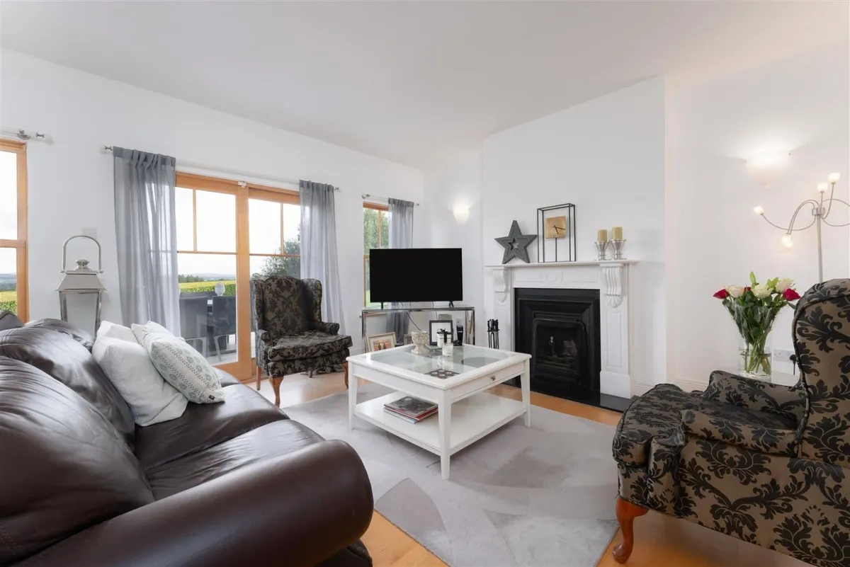 3 Seater Leather Couch / Chair Footstool - Image 2