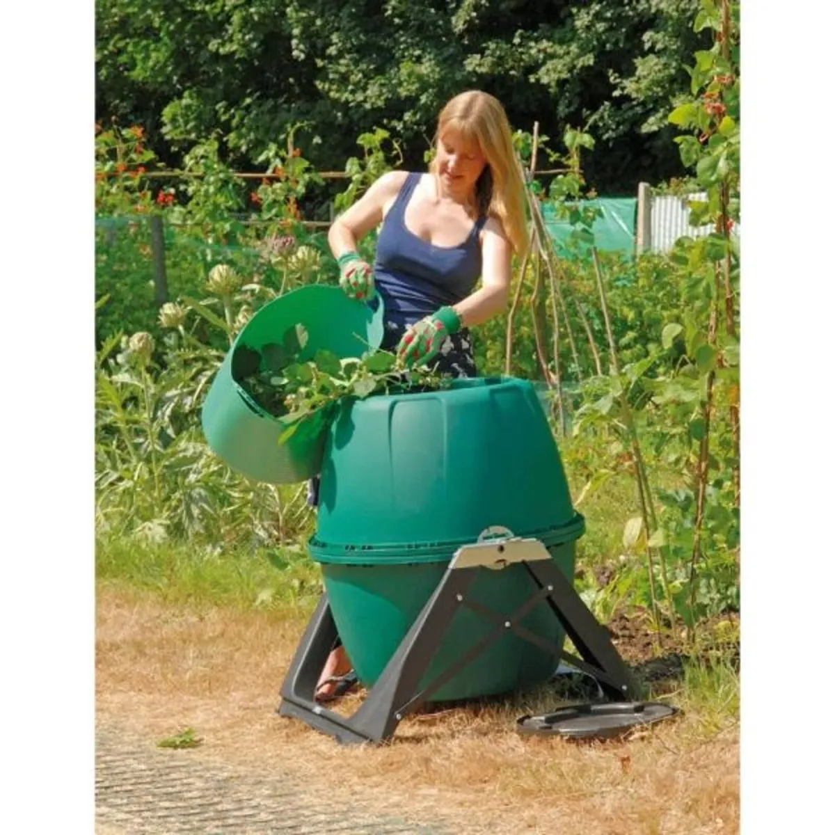 Draper Compost Tumbler, 180L (07212) - Image 3