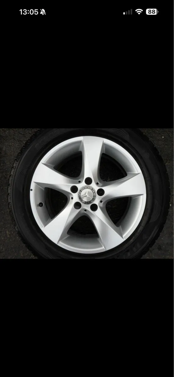 Mercedes v class/vito alloys 17”