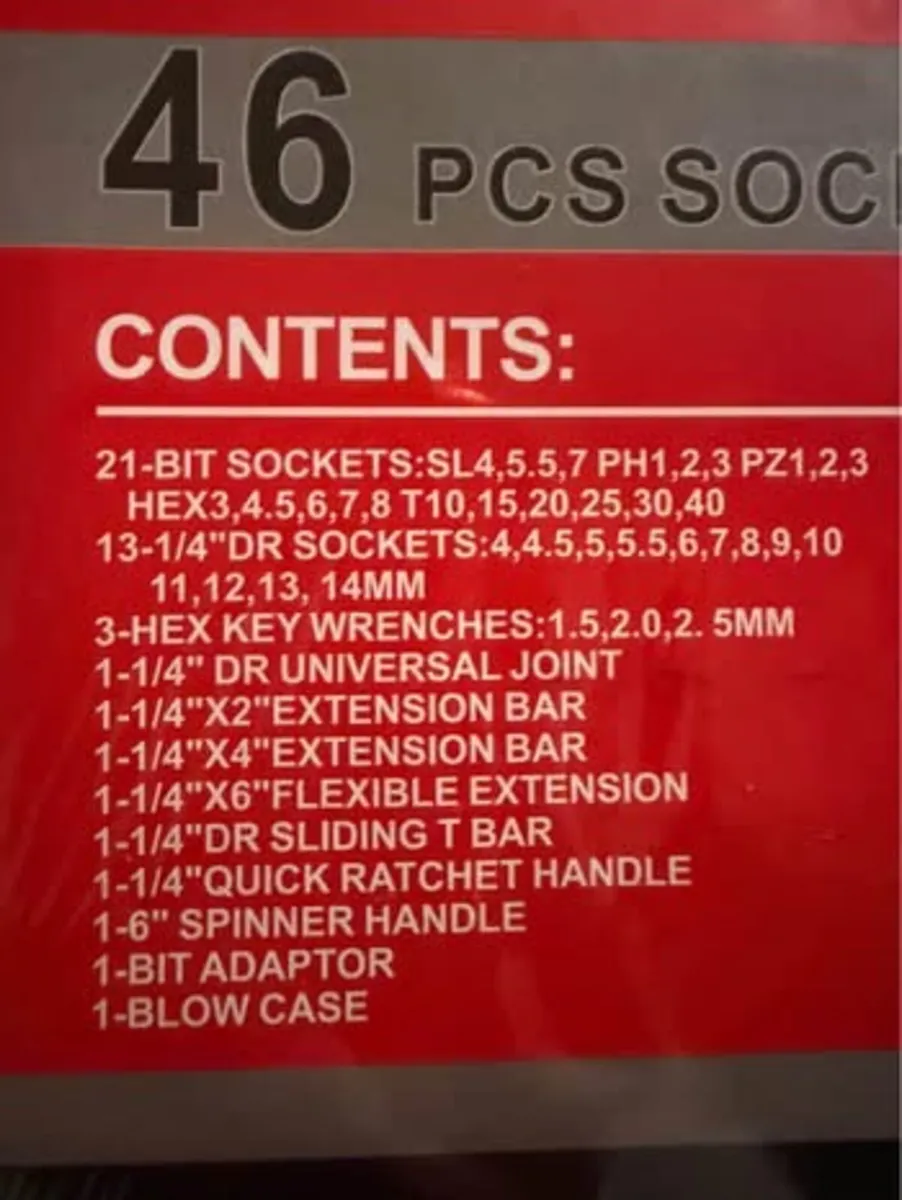 Wrench spanner set - Image 3