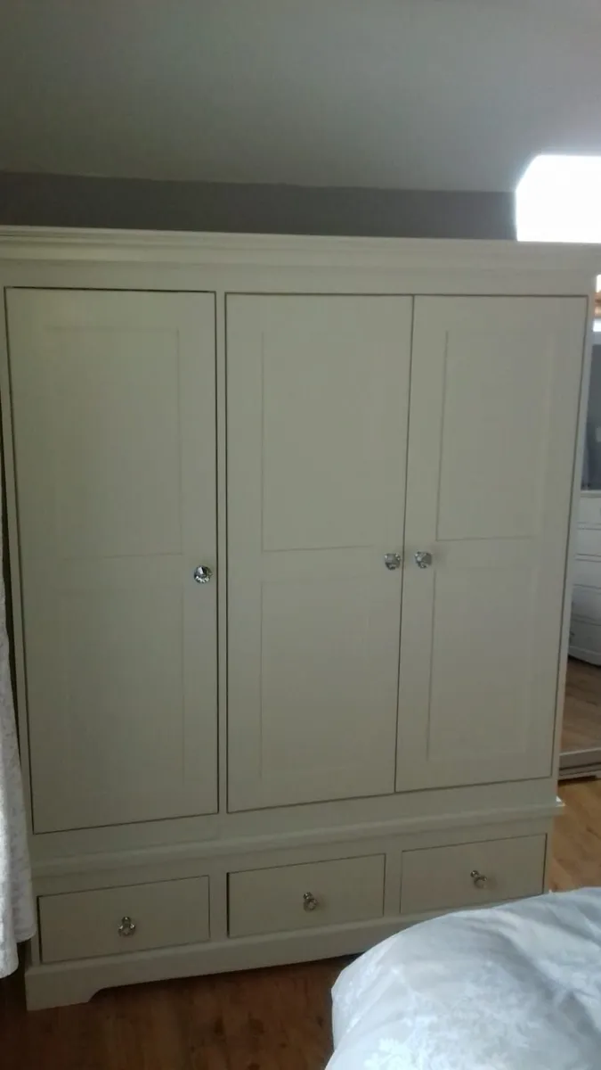 3 door pine wardrobes, pine workshop - Image 2