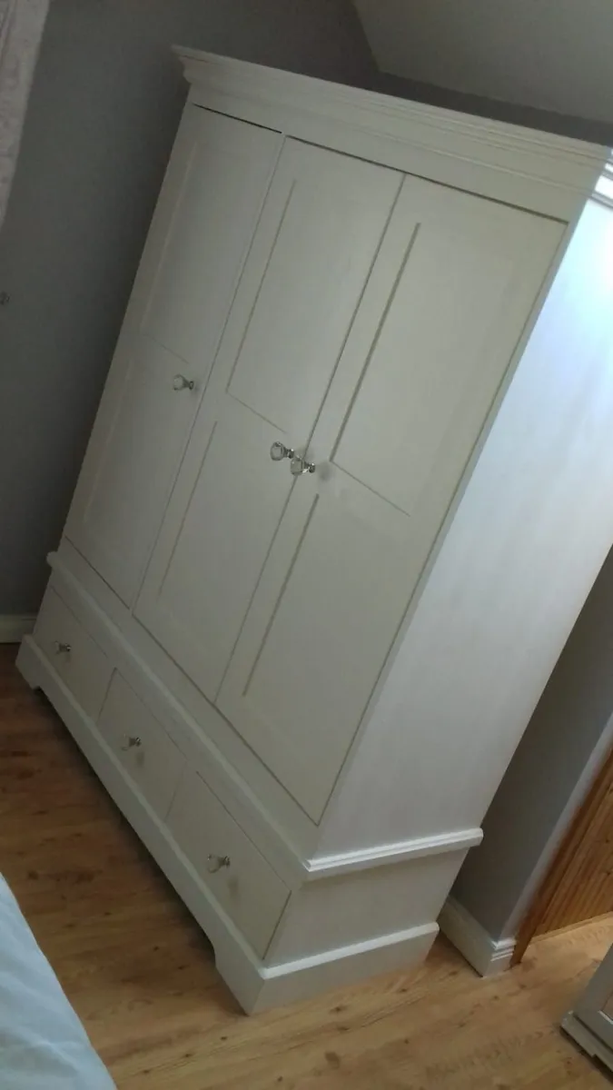 3 door pine wardrobes, pine workshop - Image 3