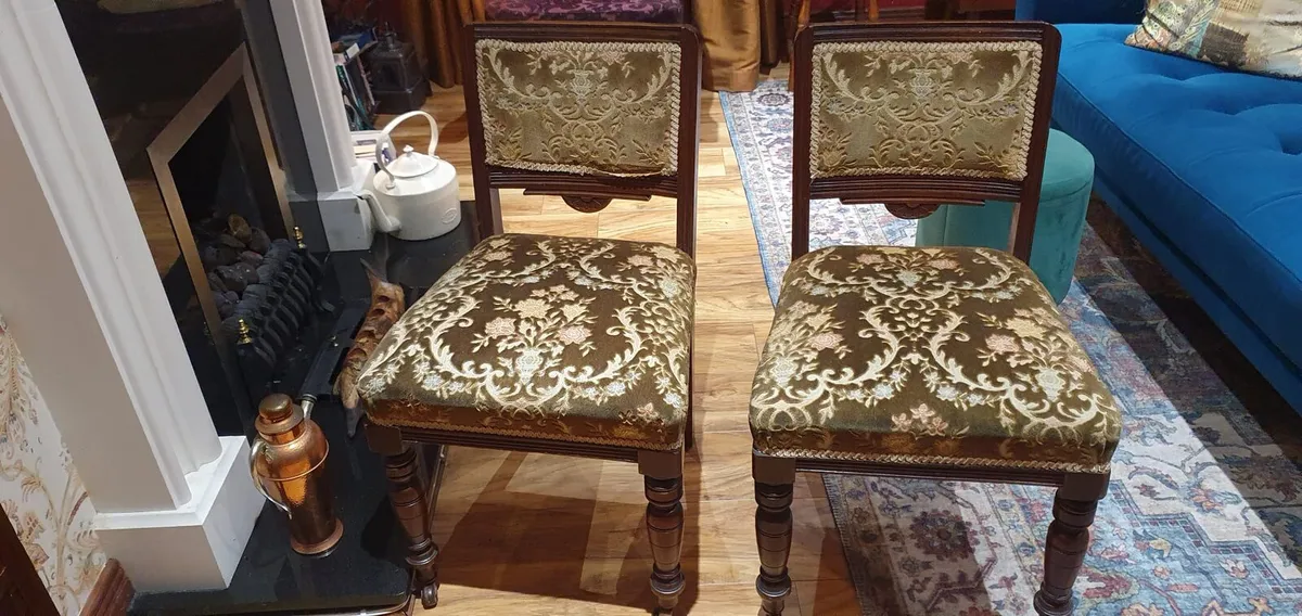 Edwardian chairs - Image 1