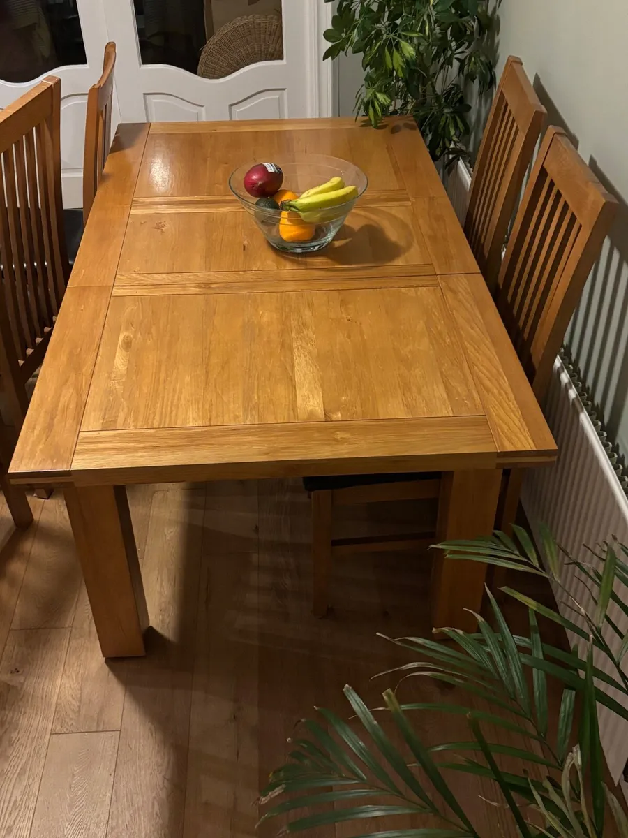 Kitchen Table and Chairs Dublin 7 for collection - Image 2
