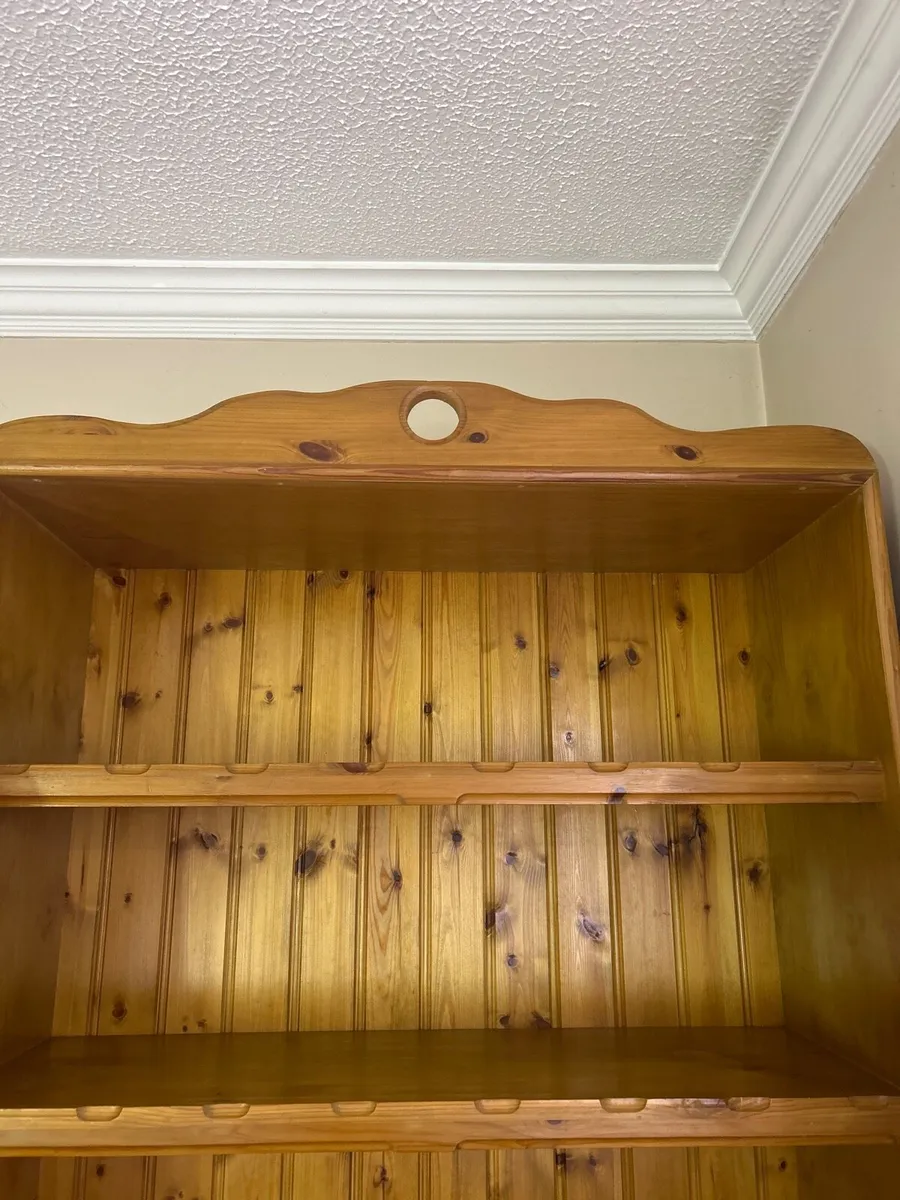 Solid French Pine custom made bookshelf - Image 3