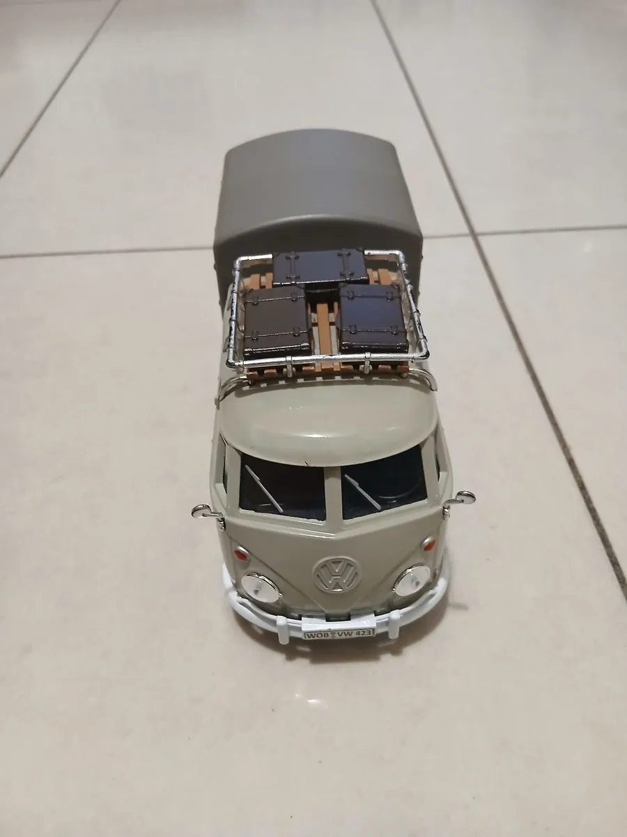 Vintage Style VW Pick-Up Truck Toy – Die-Cast - Image 2