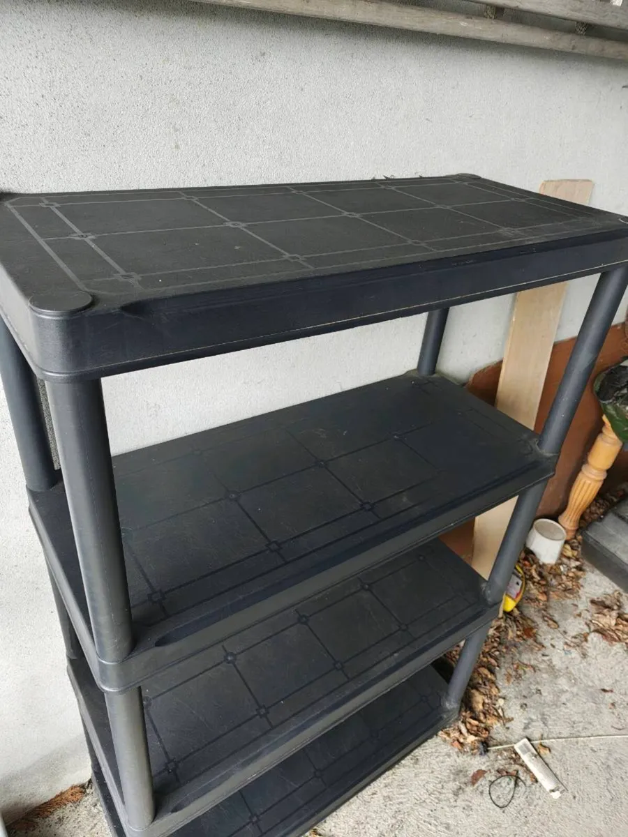 Heavy Duty Stackable Garage Shelving Units - Image 2