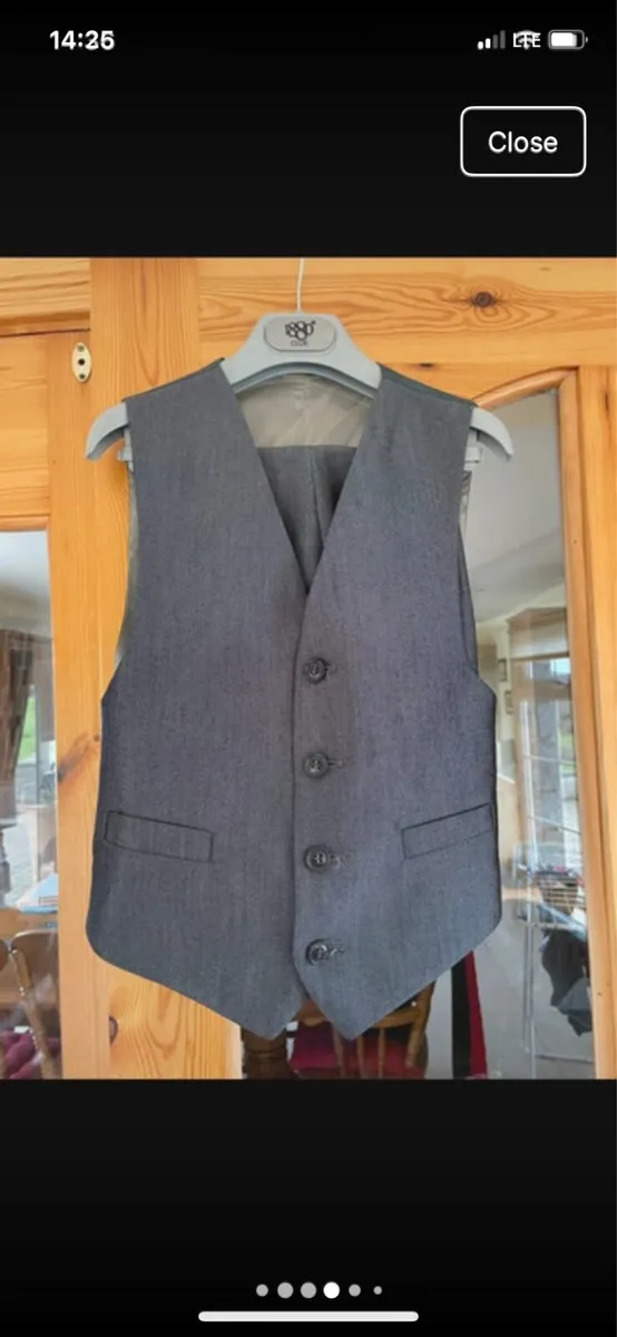 Boys 3 Piece Suit For Sale - Image 4