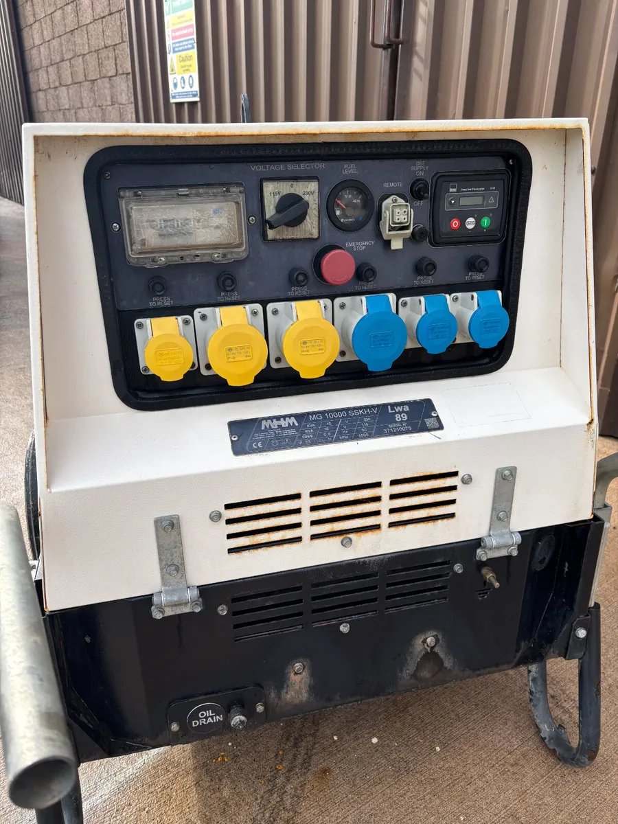 MHM MG10000 10KVA Diesel Generator - Image 2