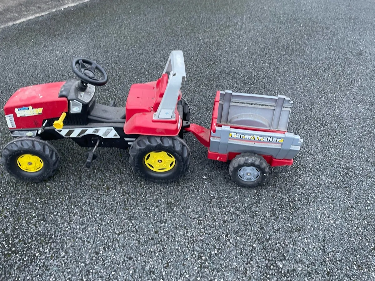 Kids Roll Junior Tractor & Trailor - Image 1
