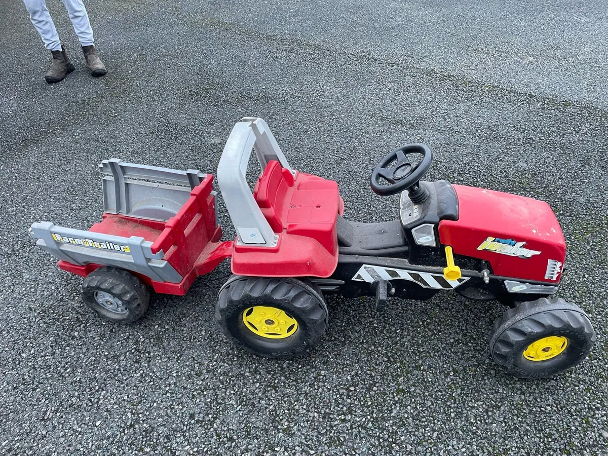 Kids Roll Junior Tractor & Trailor - Image 2