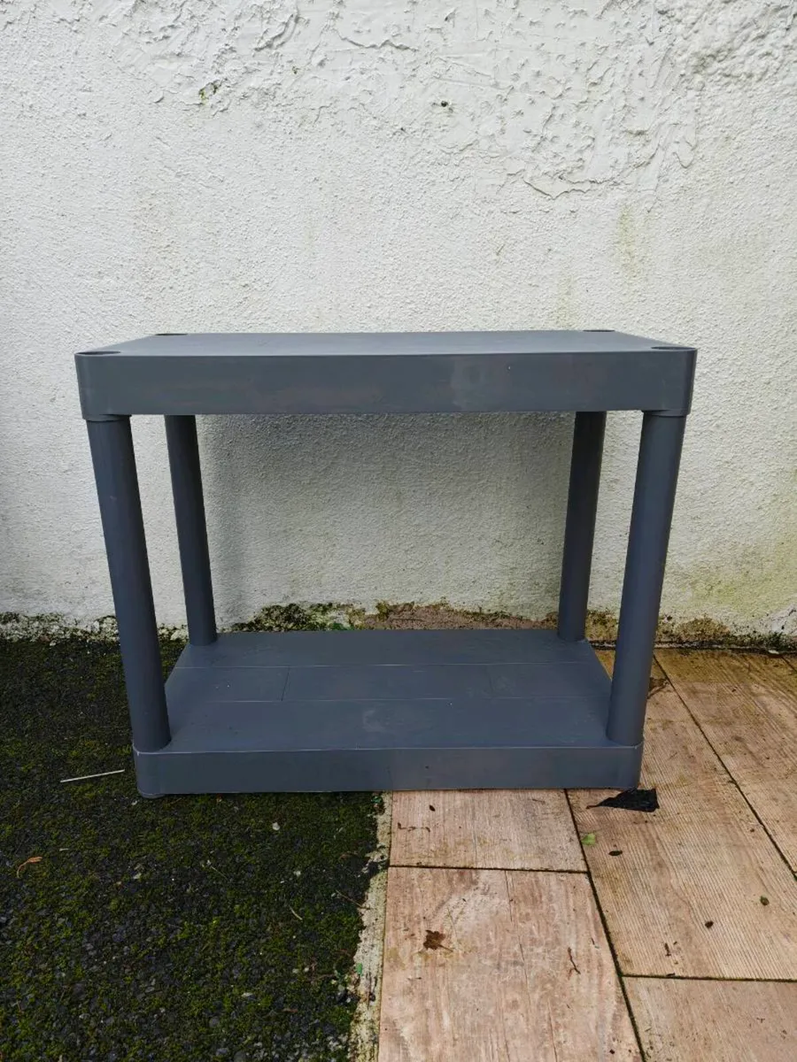 Stackable Plastic Shelving Units - Image 4