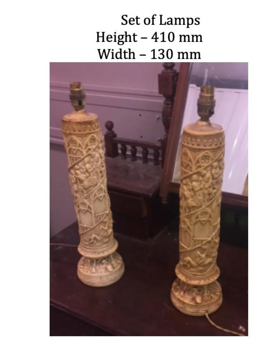 Antique Bed Side lamps