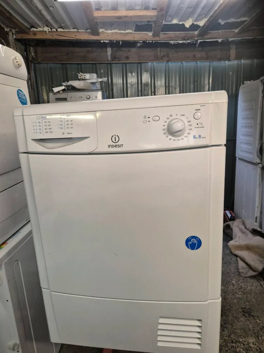 Almost New Indesit 8kg Condenser Dryer For Sale