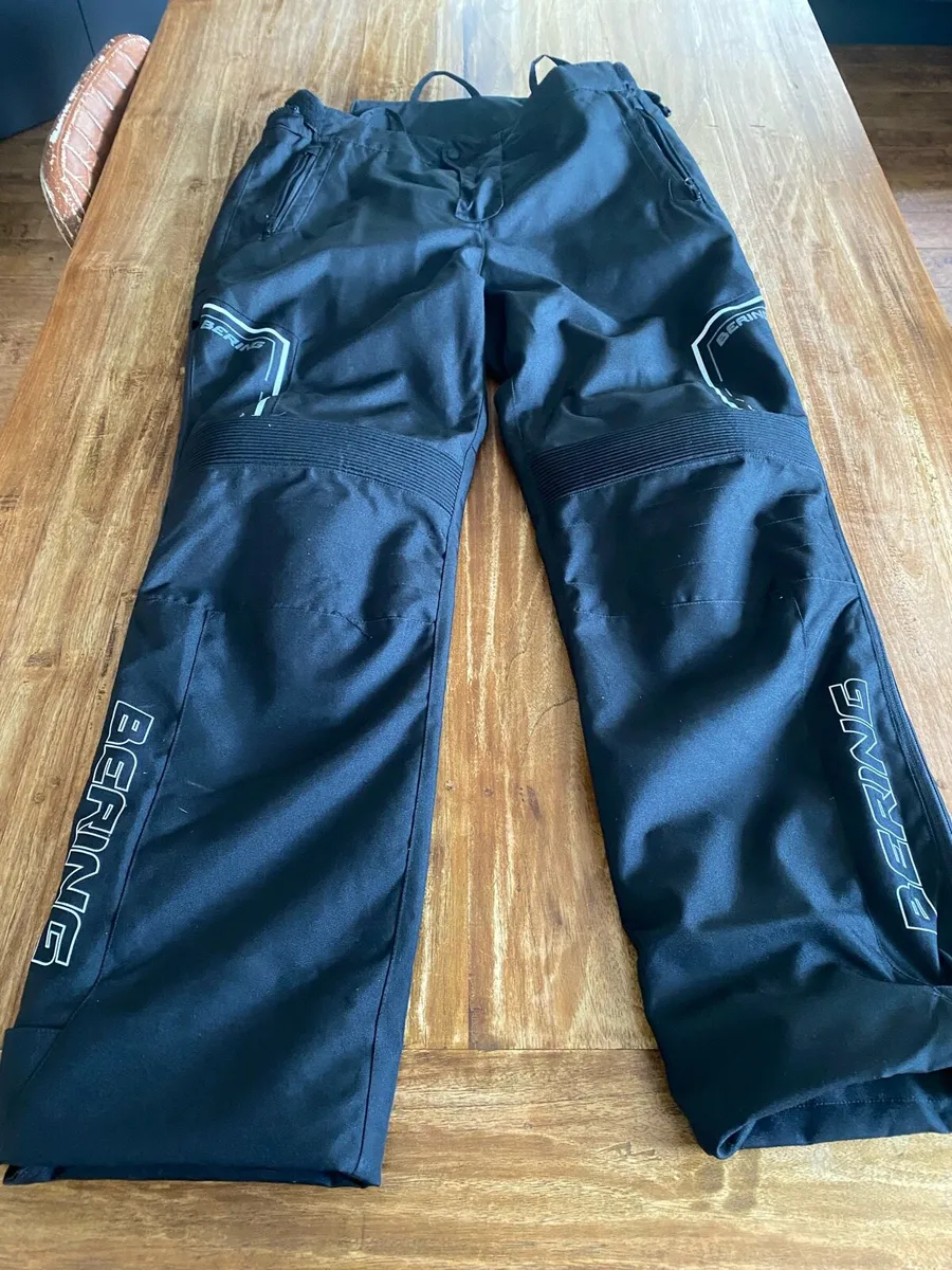 Bering Dusty Textile Motorcycle Trousers - Image 1