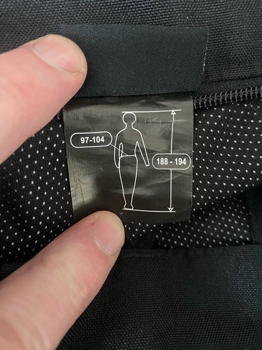 Bering Dusty Textile Motorcycle Trousers - Image 4