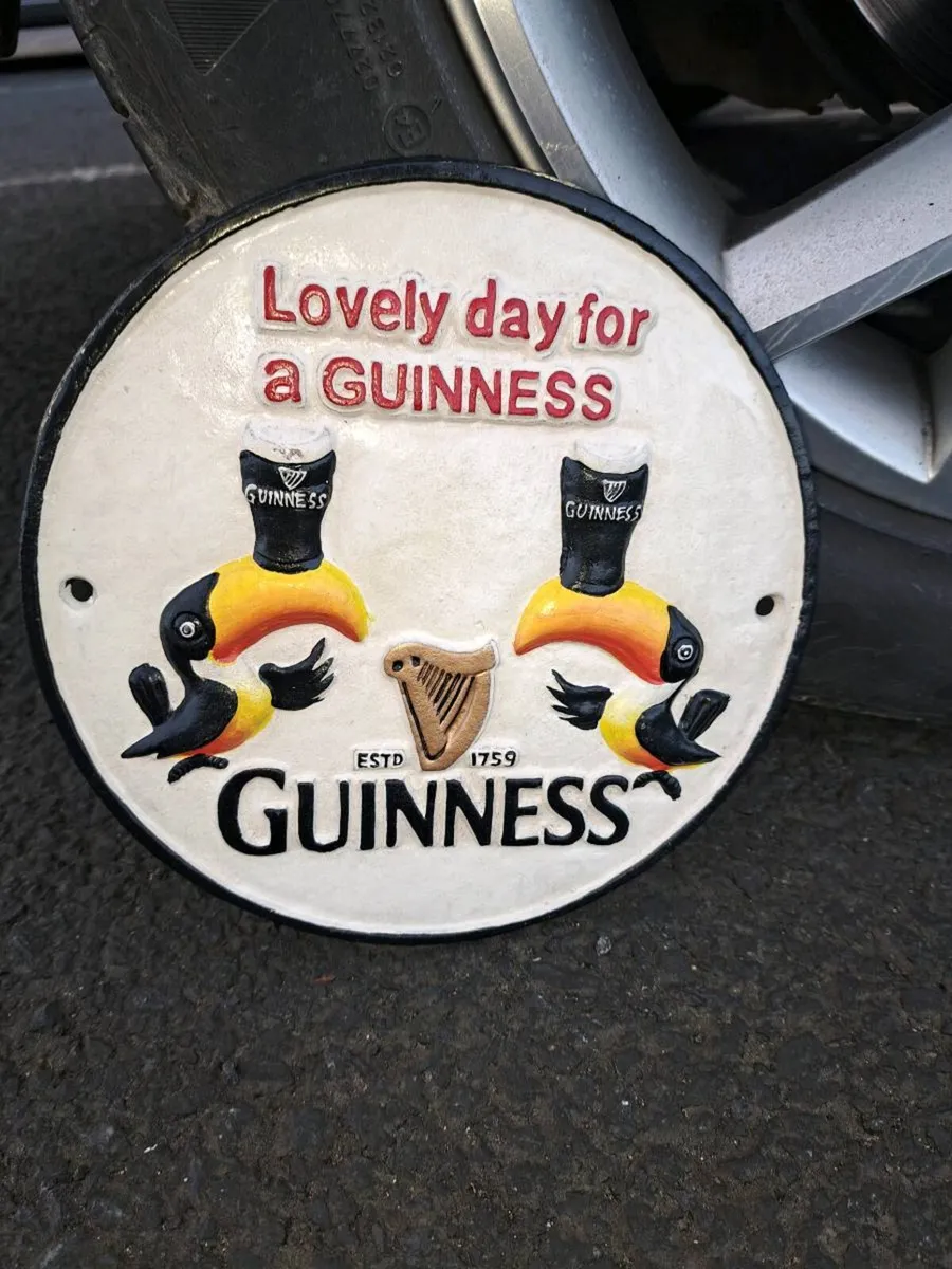 Guinness cast iron bell - Image 1