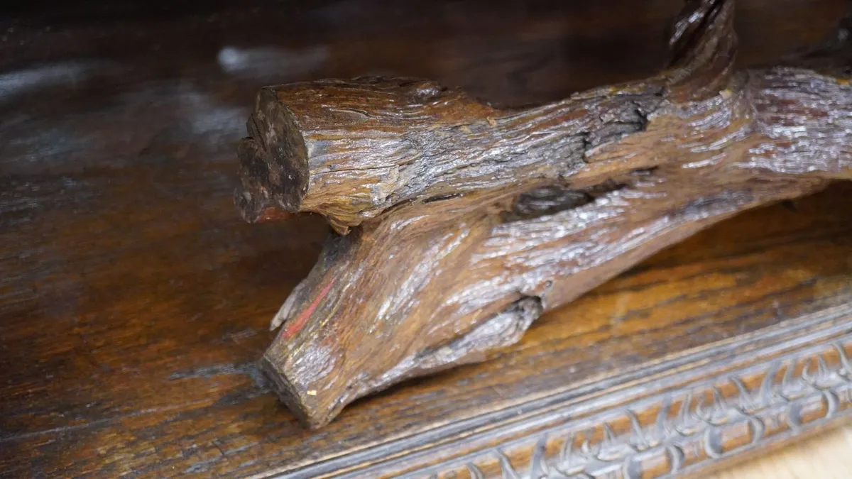 Bog Oak Root Table Sculpture - Image 3