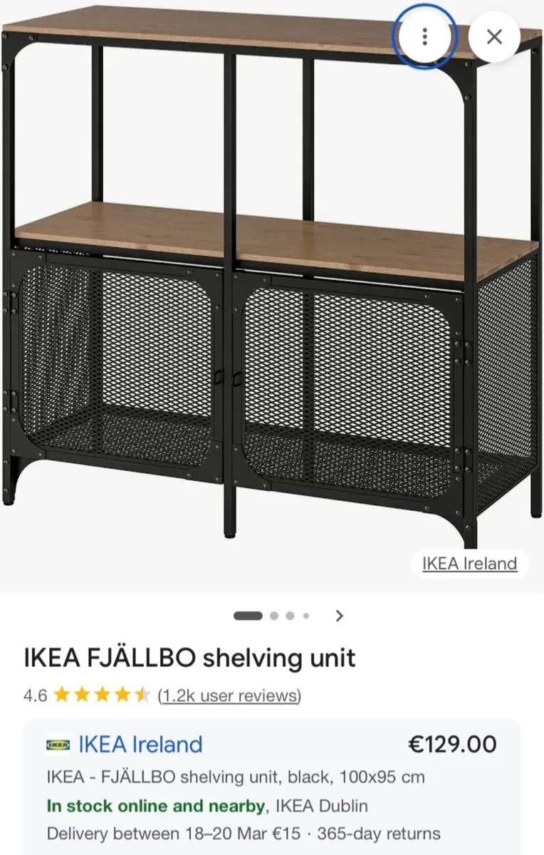 Ikea industrial shelving unit - Image 2