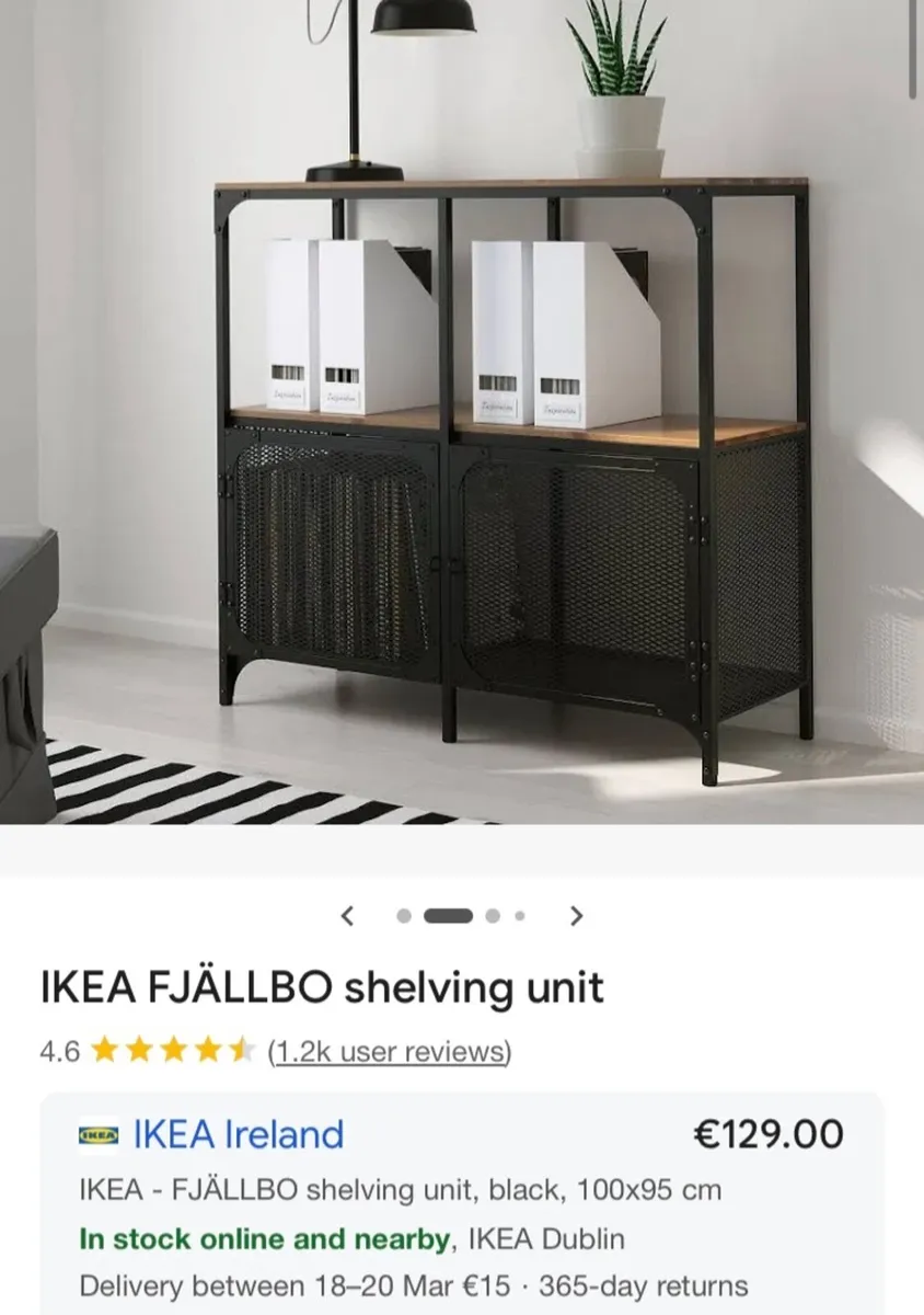 Ikea industrial shelving unit - Image 3
