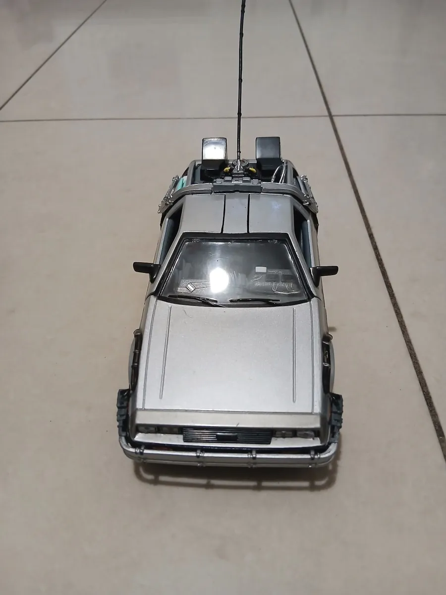 Back to the Future Delorean Die-Cast Model - Image 1