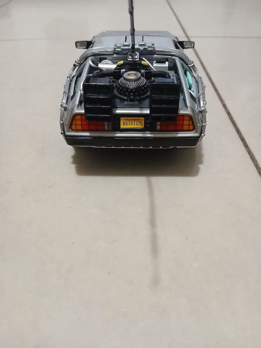 Back to the Future Delorean Die-Cast Model - Image 4