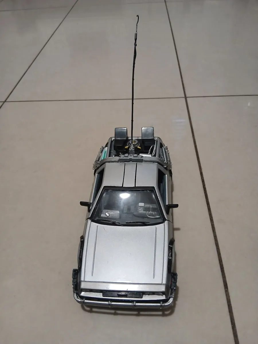 Back to the Future Delorean Die-Cast Model - Image 2