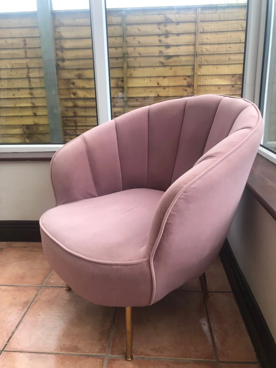 Velvet chair - Image 3