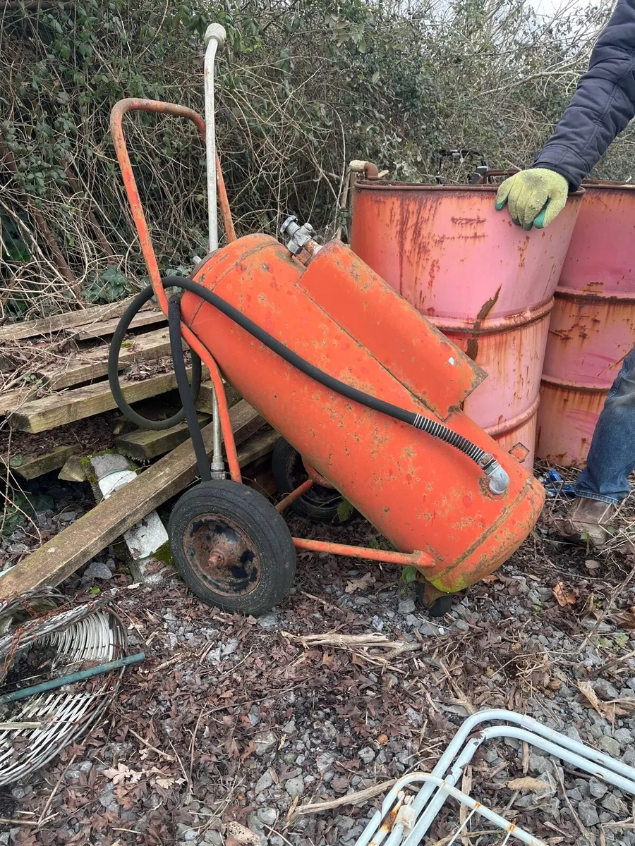 Antique Mobile Abrasive Blaster
