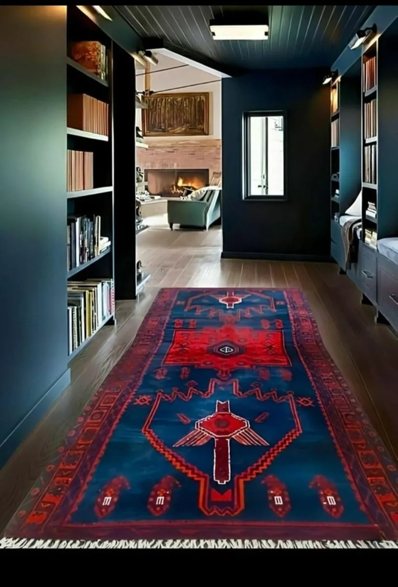 Art Deco Perser Koliai Rug Carpet - Image 1